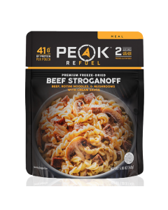 Peak Refuel Premium Freeze Dried Beef Stroganoff