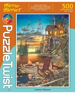 Puzzle Twist Summer Pleasures 500 Piece Puzzle