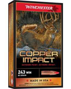 Winchester Copper Impact 243 Win 85gr - 20 Rounds