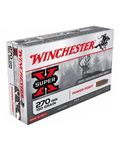 Winchester Super-X 270 Winchester 150 Grain Power-Point - 20 Rounds
