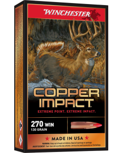 Winchester Copper Impact 270 Win 130gr - 20 Rounds