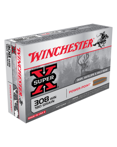 Winchester Super-X 308 Winchester 180 Grain Power-Point