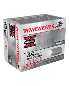 Winchester Super-X Ammunition 45 Colt Long Colt 255 Grain Lead Round Nose