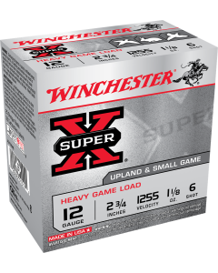 Winchester Super-X 12 Ga 2 3/4" 1 1/8oz 6 Shot - 25 Rounds