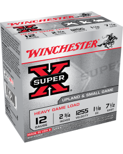 Winchester Super-X 12 Ga 2 3/4" 1 1/8oz 7.5 Shot - 25 Rounds