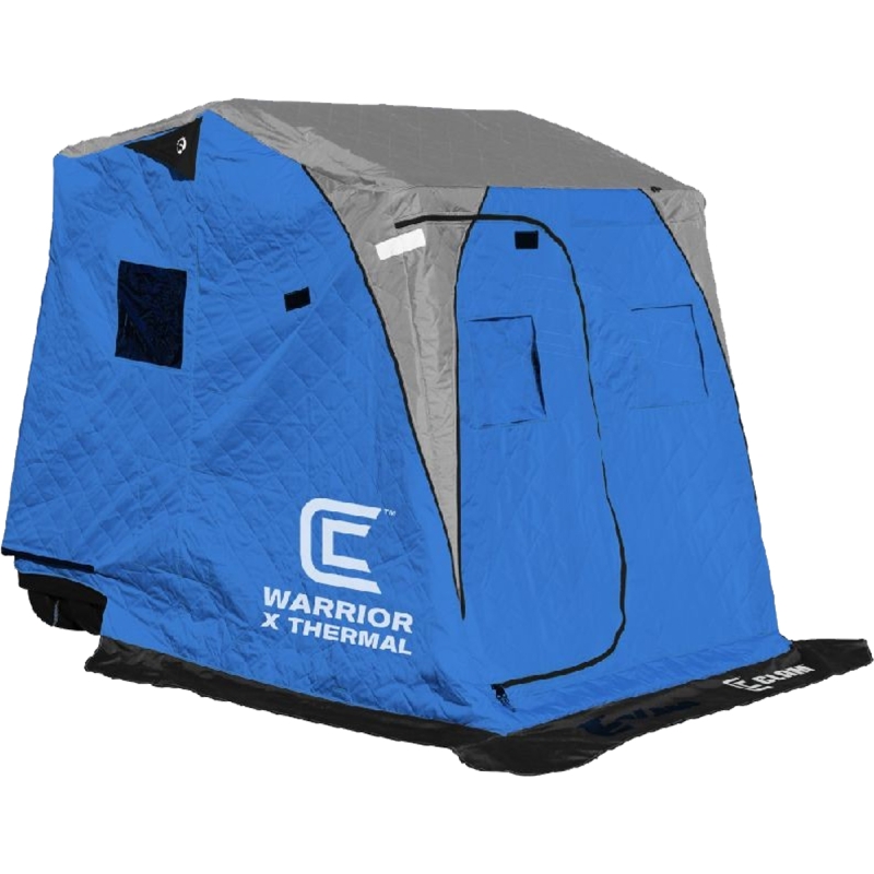 Clam Warrior X Thermal 2 man Ice Fishing Shelter at Glen's