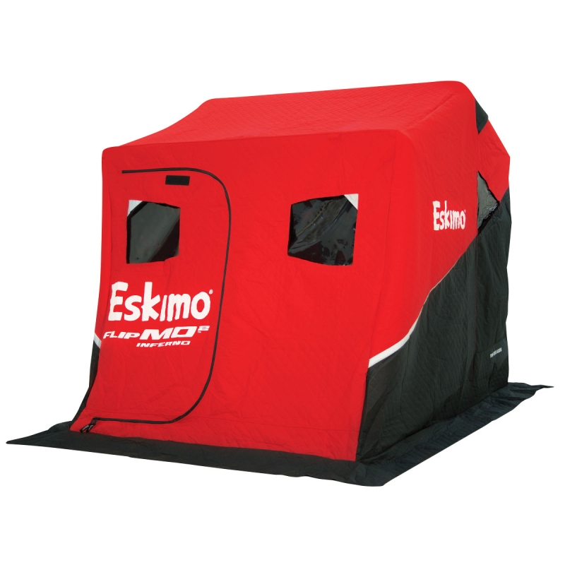 Eskimo Flipmo 2 Inferno Fully Insulated Ice House with Swivel Seats at Glen s