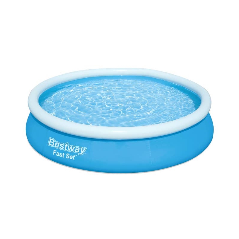 Bestway Fast Set 12’ X 30” Round Inflatable Pool at Glen's