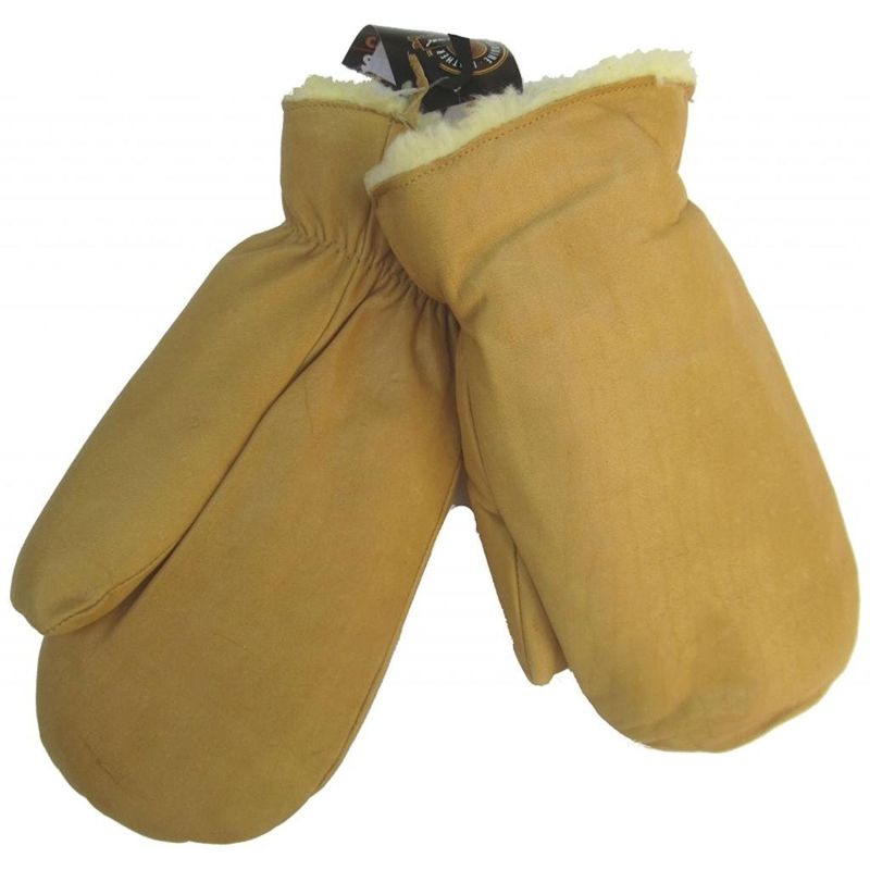 Klondike Sterling Mens Ultimitt Chopper Mittens Wheat Large with Free