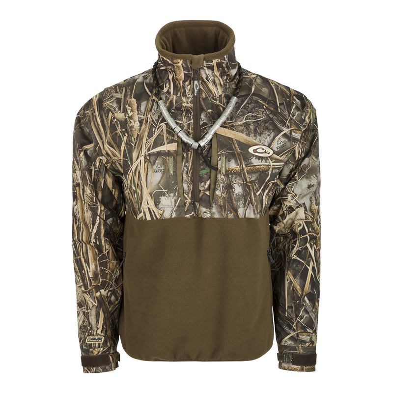 Drake Waterfowl Giacca Youth MST Eqwader Full Zip - Impermeabile E Traspirante Per La Caccia