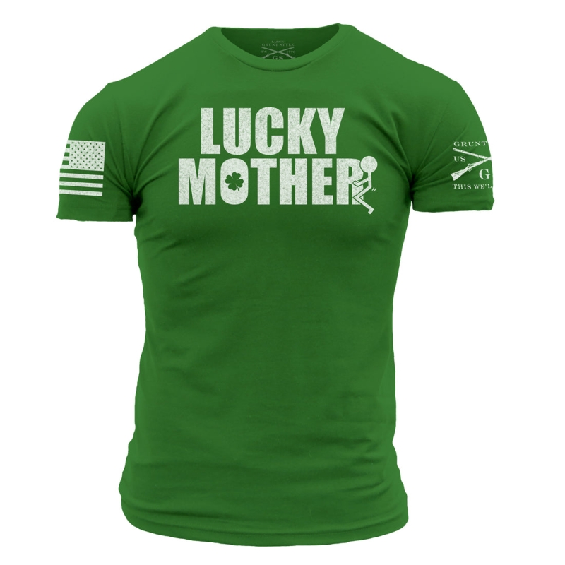 Grunt Style Mens Lucky Mother Tee at Glen's
