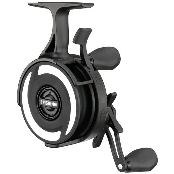 13 Fishing Black Betty FreeFall XL BBFFXL3.0-RH Inline Ice Reel at Glen's 13 Fishing Black Betty FreeFall XL BBFFXL3.0-RH Inline Ice Reel at Glen's