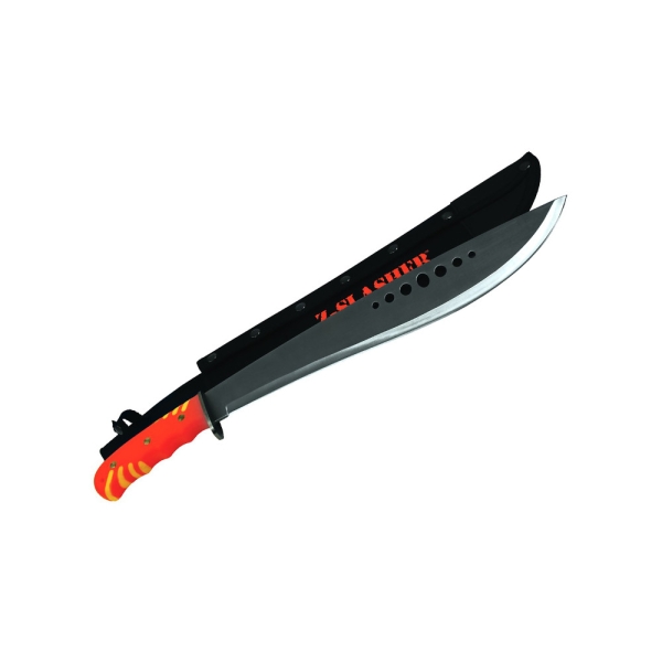 Texsport 15 In Zombie Slasher Machete with Sheath at Glen's