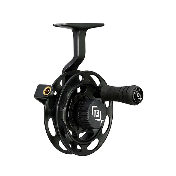 13 Fishing Black Betty 6061-LH Ice Reel at Glen's 13 Fishing Black Betty 6061-LH Ice Reel at Glen's