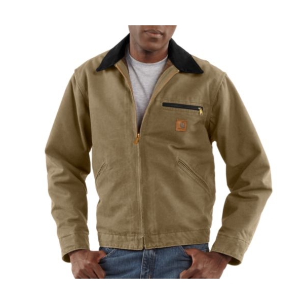 Carhartt Men's Sandstone Detroit Jacket with Free Shipping