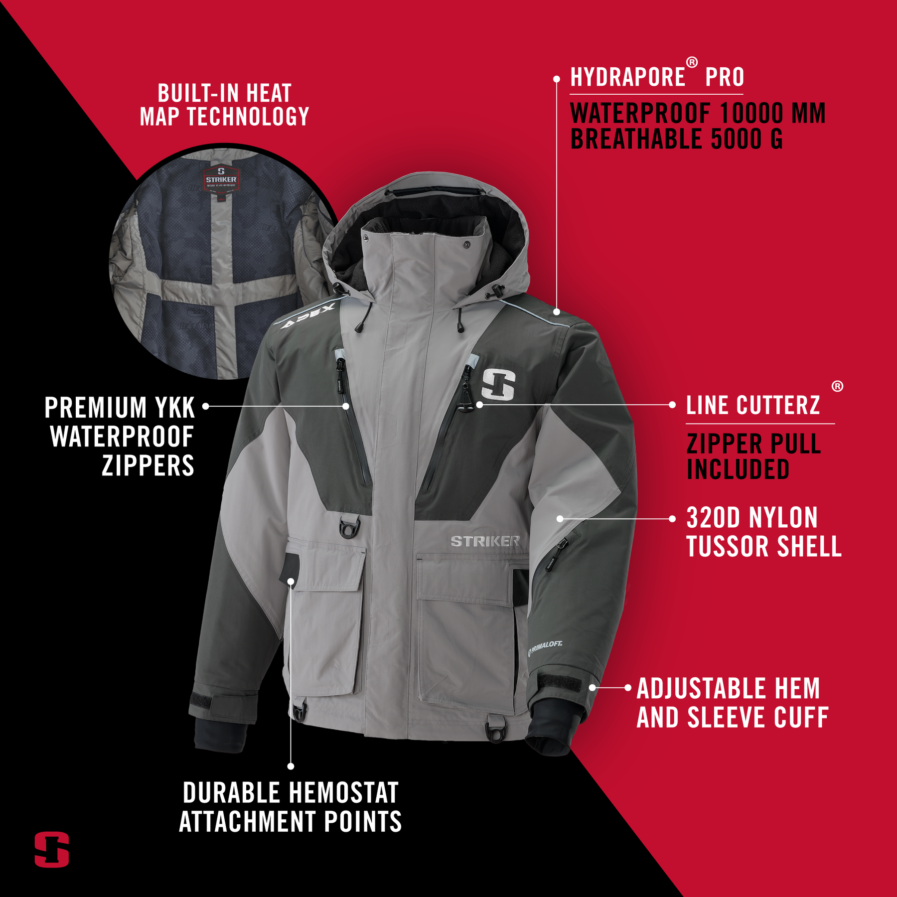 Striker Apex Jacket Specs